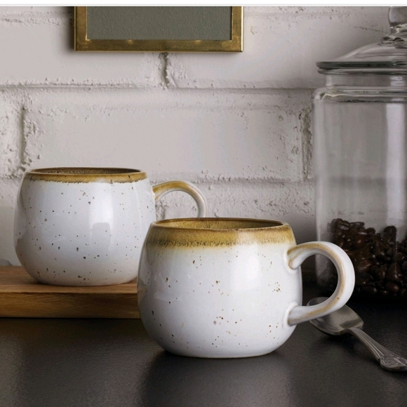 Hearth & Hand With Magnolia 10oz Stoneware Reactive Glaze Round Mugs 2pk - Picture 4 of 9